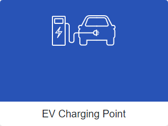 EV charging point icon