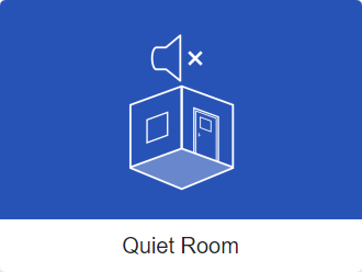 Quiet room icon