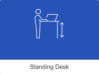 Standing desk icon